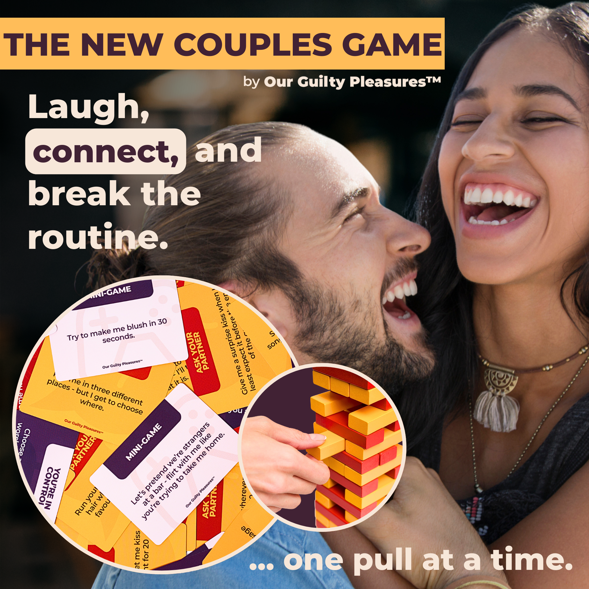 The Pull Out Game - Stacking Block Game For Couples