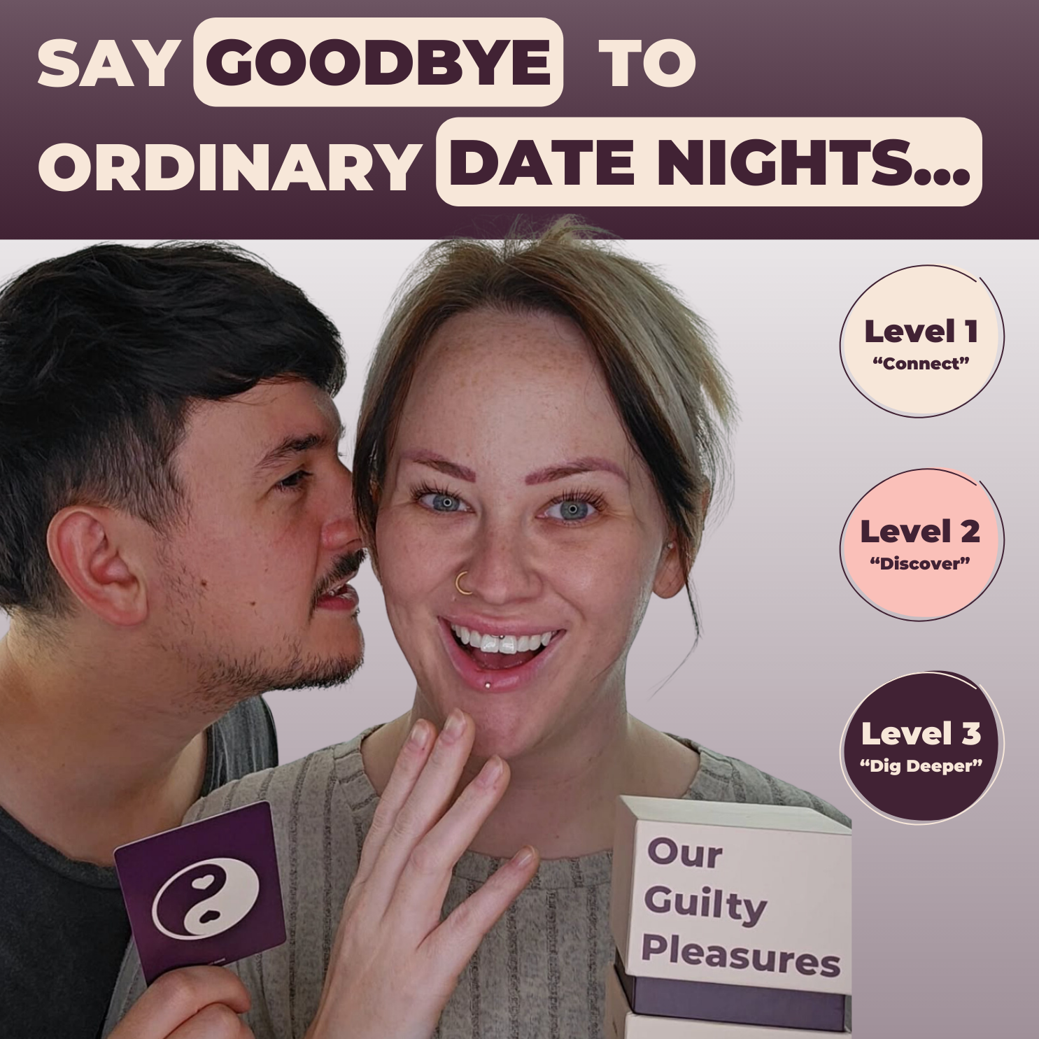 Our Guilty Pleasures Couples Card Game