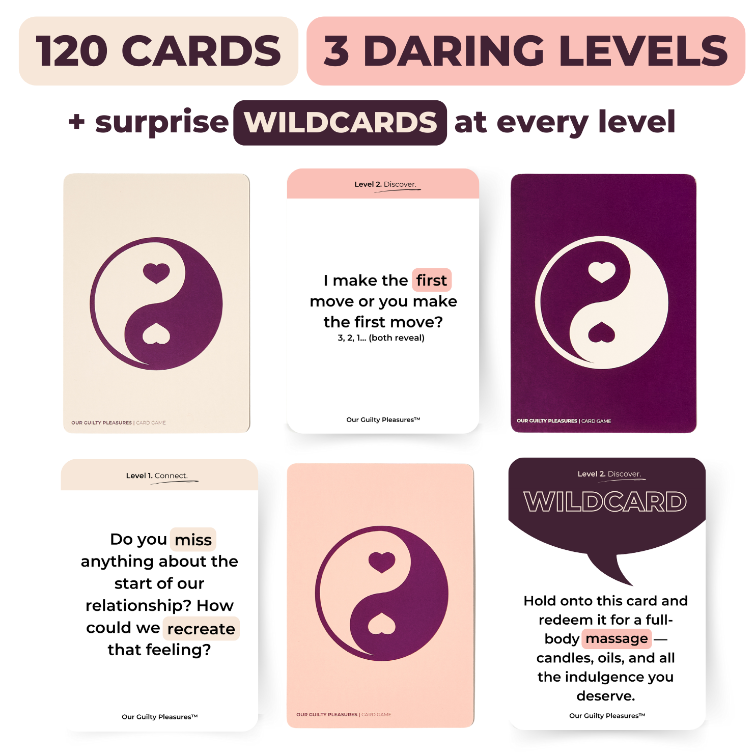 Our Guilty Pleasures Couples Card Game
