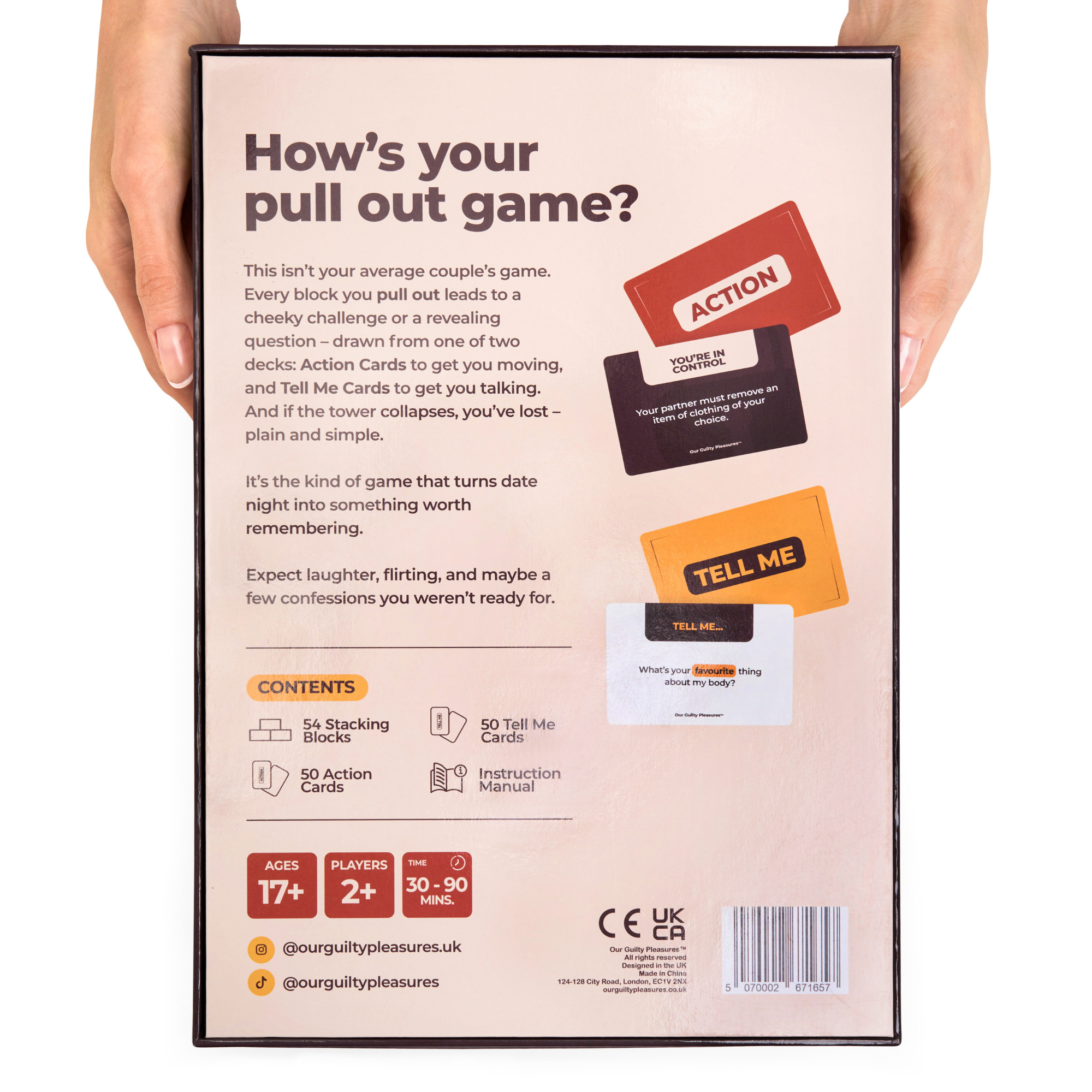 The Pull Out Game - Stacking Block Game For Couples